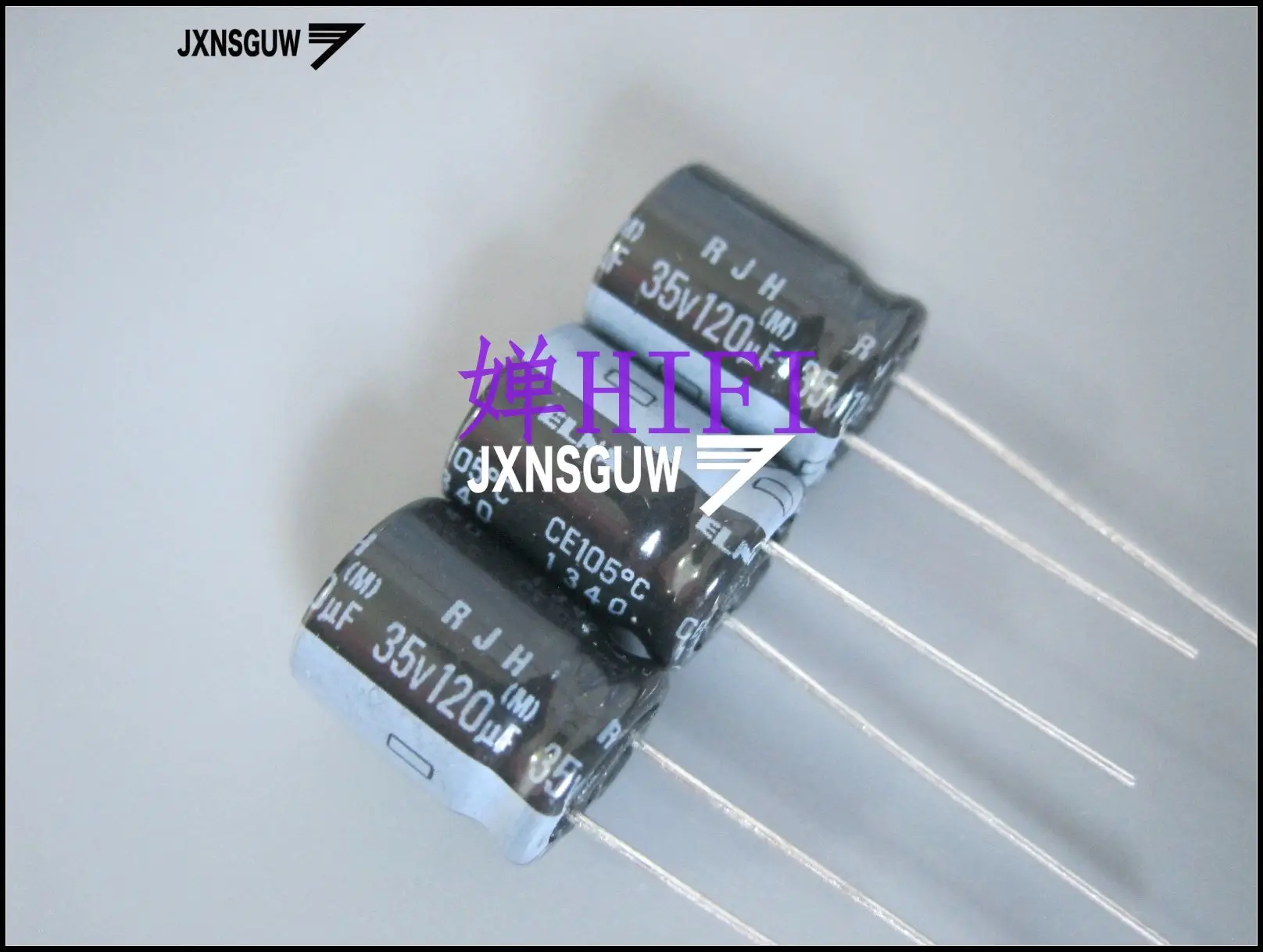 Алюминиевый электролитический конденсатор ELNA RJH 35V120UF 10X12.5MM 120 мкФ 35V с ножным