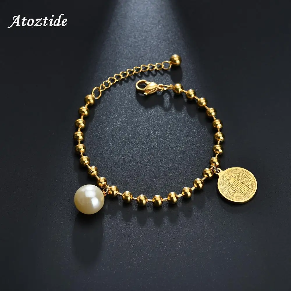 Gold religious bracelet Clearance