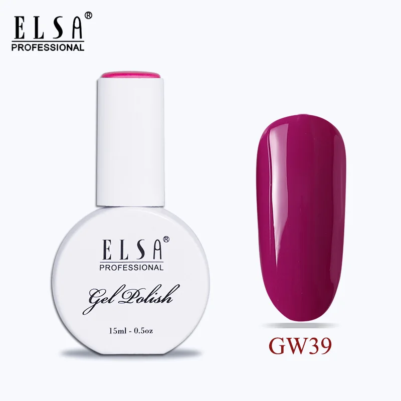 GW89 Elsa 15 мл УФ-гель для ногтей Топ УФ светодиодный Гель-лак для ногтей Гибридный 120 цветов впитывающий Гель-лак для ногтей - Цвет: GW89