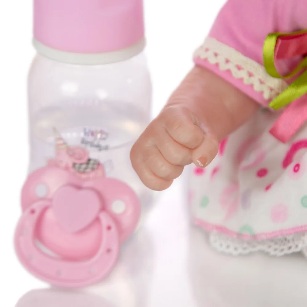 NPKDOLLS bebe reborn 1" 43 см, мягкие силиконовые куклы reborn baby, настоящие куклы для новорожденных, подарок для детей, игрушки reborn boneca