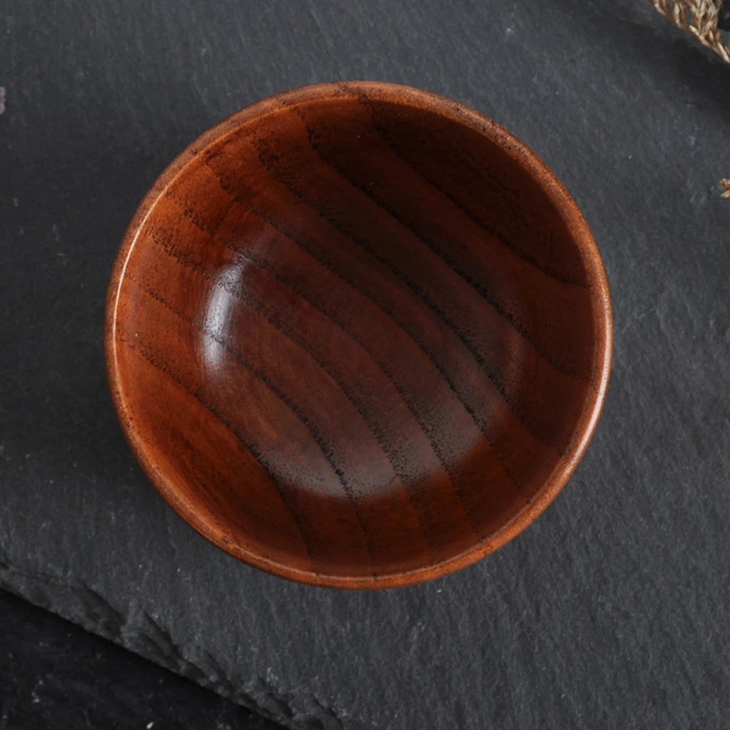 75ml Handmade Mini Wood Coffee Wine Tea Cup Mug For Juice Milk Eco Friendly