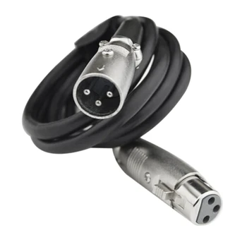 

XLR Cable Karaoke Microphone Sound Cannon Cable Plug XLR Extension Cable for o Mixer Amplifiers XLR Cord