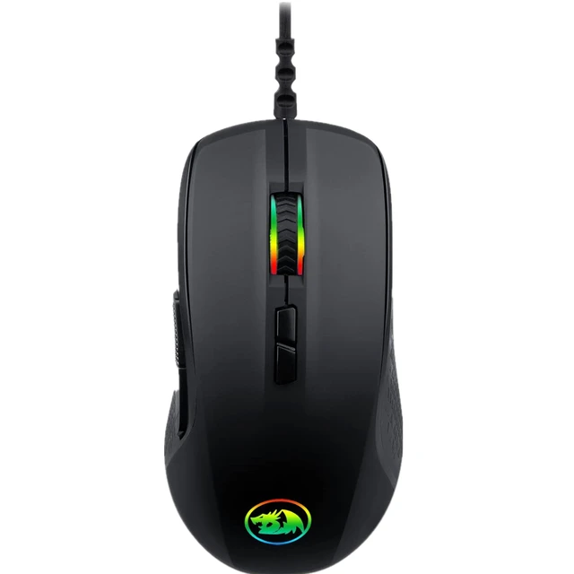 Redragon M718-RGB Wired Gaming Mouse 10000 DPI High-Precision Programmable Computer Mouse 10000 DPI for Laptop PC Gamer