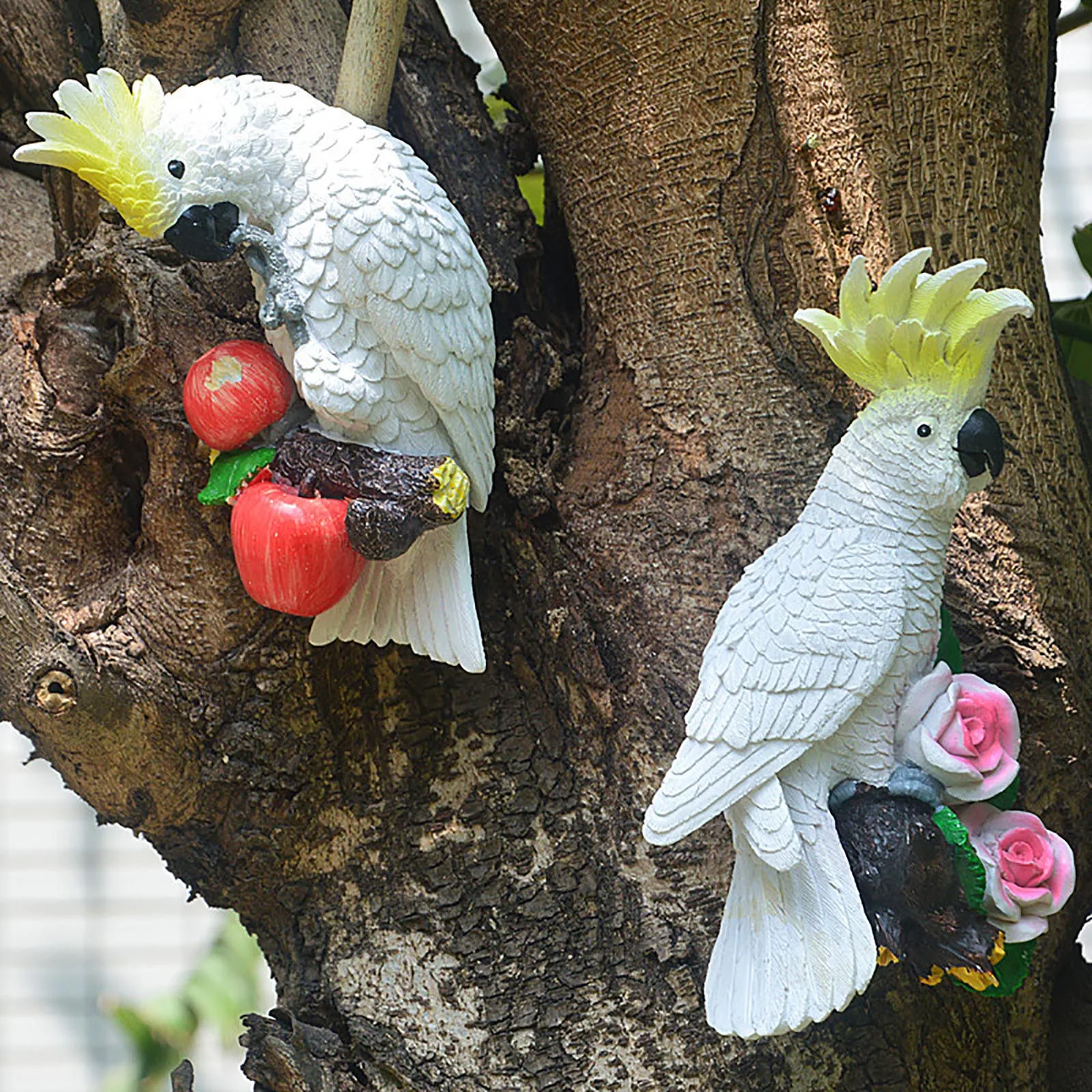 Top Selling Parrot Hook Room Decoration Accessories Gardening Landscape Kawaii Decor Sculpture Resin Crafts Dropshipping | Дом и сад