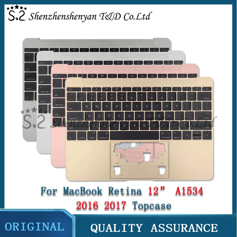 A1534 MacBook новая клавиатура 12 дюймов США Английский Великобритания Topcase упор для