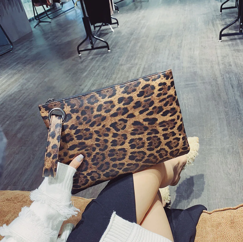 S/S 1997 Dolce and Gabbana Runway Cheetah Print Fabric Evening Shoulder Bag  For Sale at 1stDibs