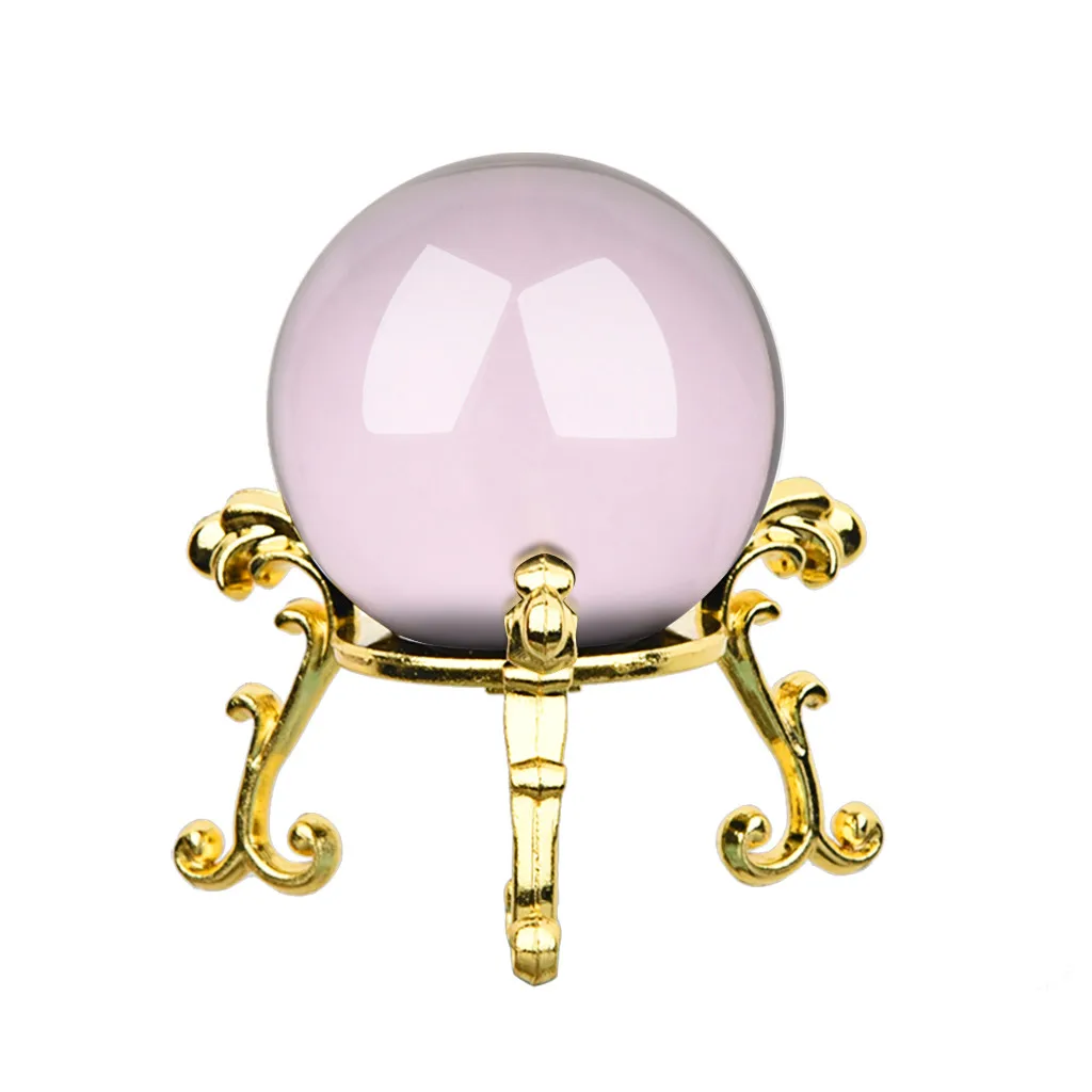Lente de bolas de cristal de calidad clara fotografía Sphere Con Soporte /& Terciopelo Bolsa De Regalo
