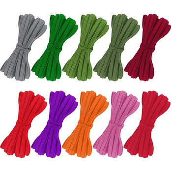 

1 Roll 5 Yards 6mm Spool Elastic Band for DIY Masks Stretch Sewing Rope