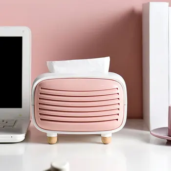 

Waterproof Hotel Simple Practical Desktop Paper Holder Office Car Tissue Box Table Home Toilet Storage Bathroom