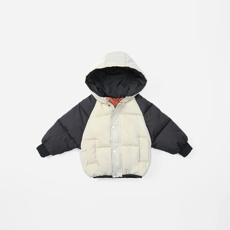Winter Down Jacket Children Girls Clothing Kids Clothes Boys Outerwear Coats Parka Waterproof Snowsuit White