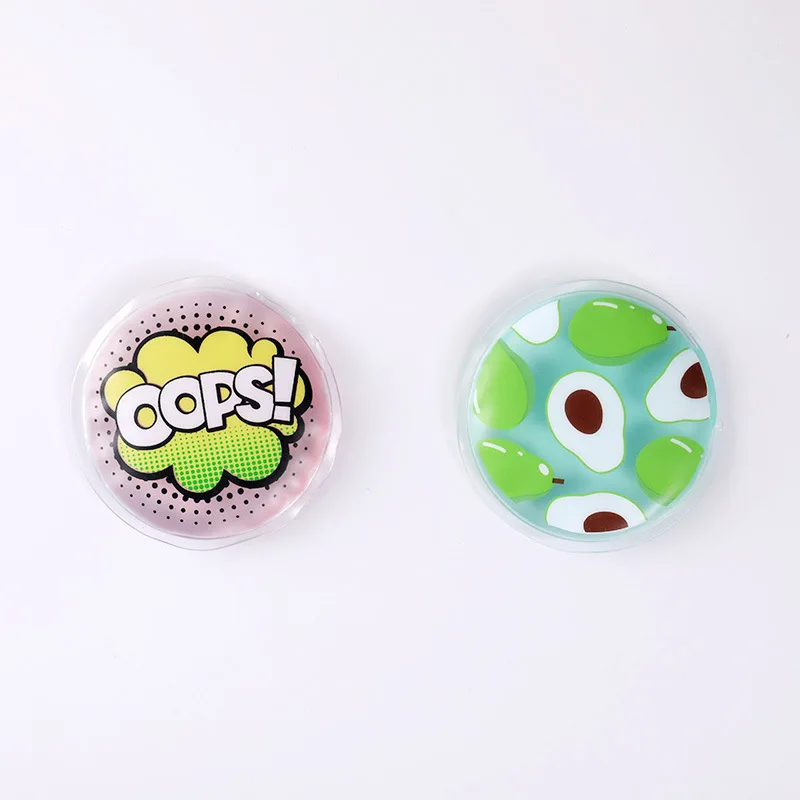 2 Pcs Ice Gel Eye Patch for Injuries Reusable Gel Cold Pack for Pain Relief Toothache Breastfeeding Tired Eyes Face Headaches