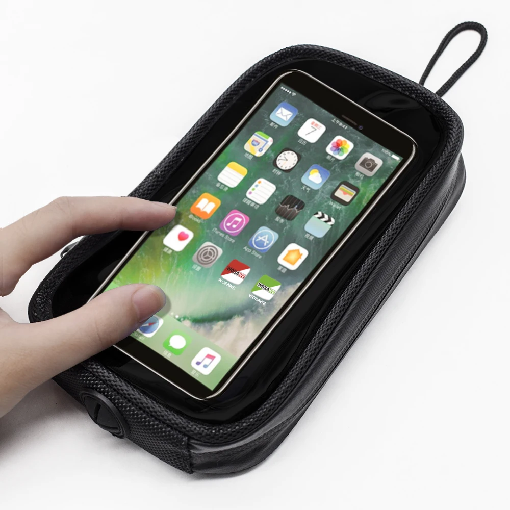 CUCYMA мотоциклетный топливный бак сумки мобильный телефон сенсорный экран наушники сумка мотоциклетная Магнитная сумка на плечо для iPhone xiaomi - Название цвета: MB07-Phone Bag