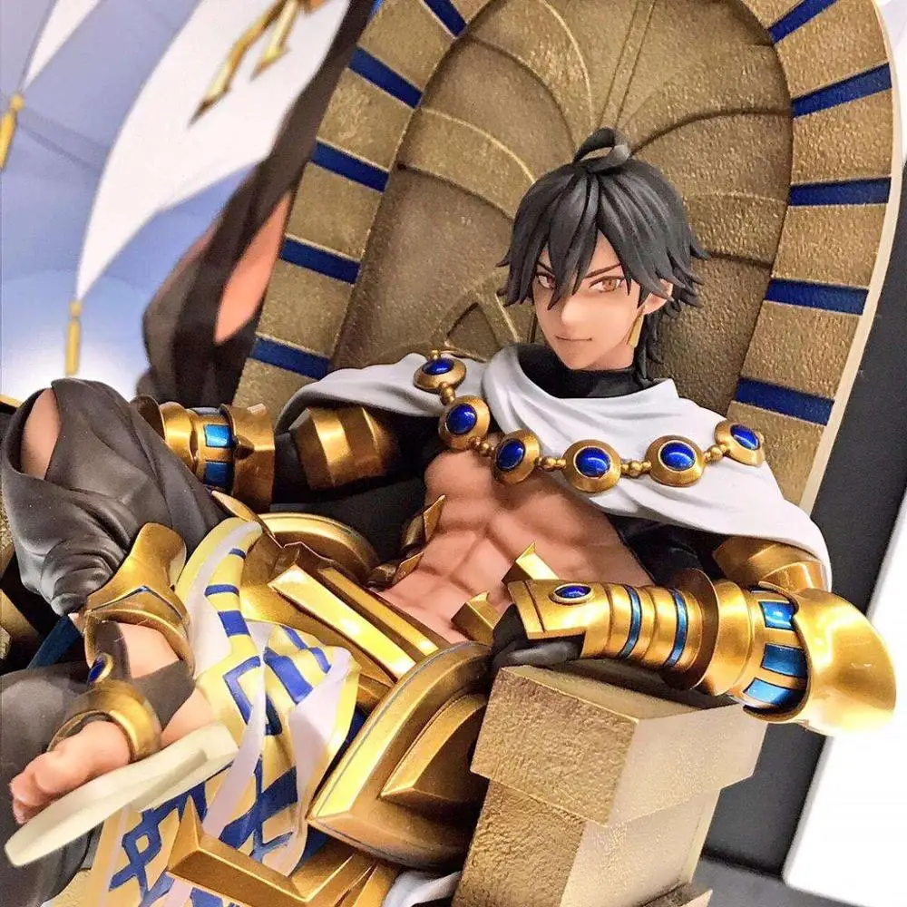 Аниме Fate/прототип Fate/Grand Order Ramesses Ⅱ Ozymandias Сидящая статуя ПВХ фигурка модель игрушки коллекция 20 см