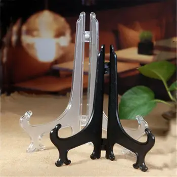 1 Pc Plate Display Stand Frame Bowl Plate Storage Display Stands Holder Home Decor Holder Easel Picture Frame Supplies 1