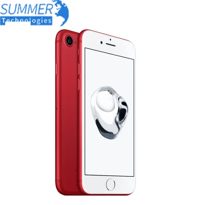  Apple iPhone 7 Original 4G LTE Mobile phone Quad Core 2GB RAM 32G/128/256GB IOS 12.0MP Fingerprint 