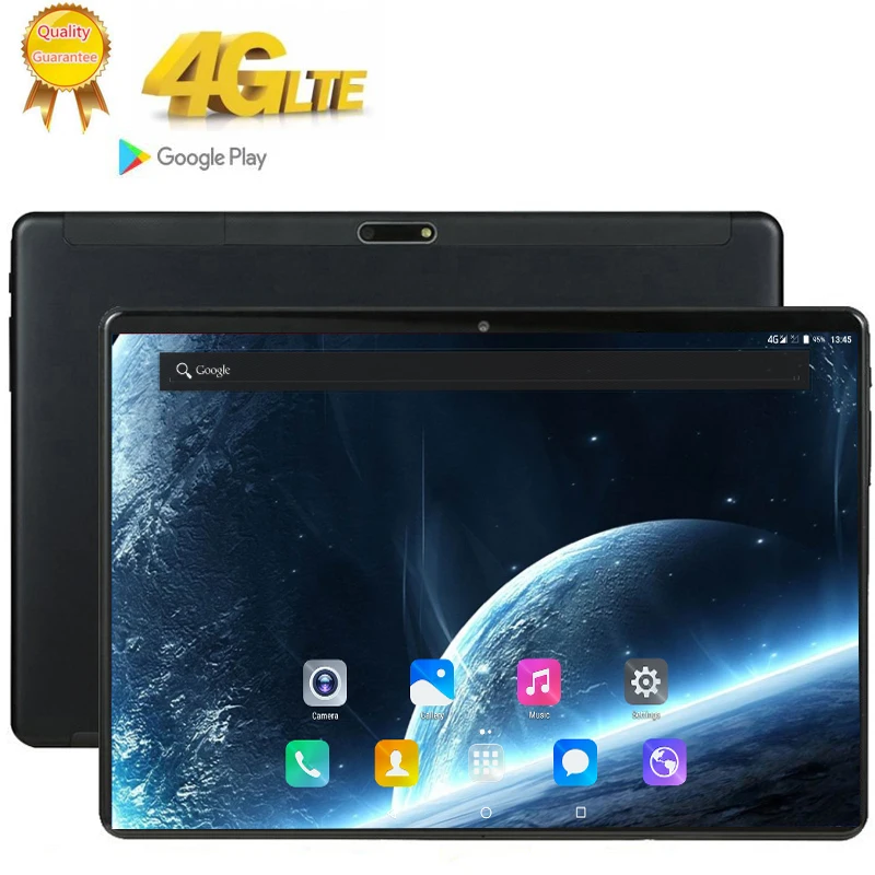  10 Inch Tablet Pc Deca 10 Core RAM 8GB ROM 128GB IPS 4G Lte Phone Call Tab Wifi GPS Bluetooth Andro