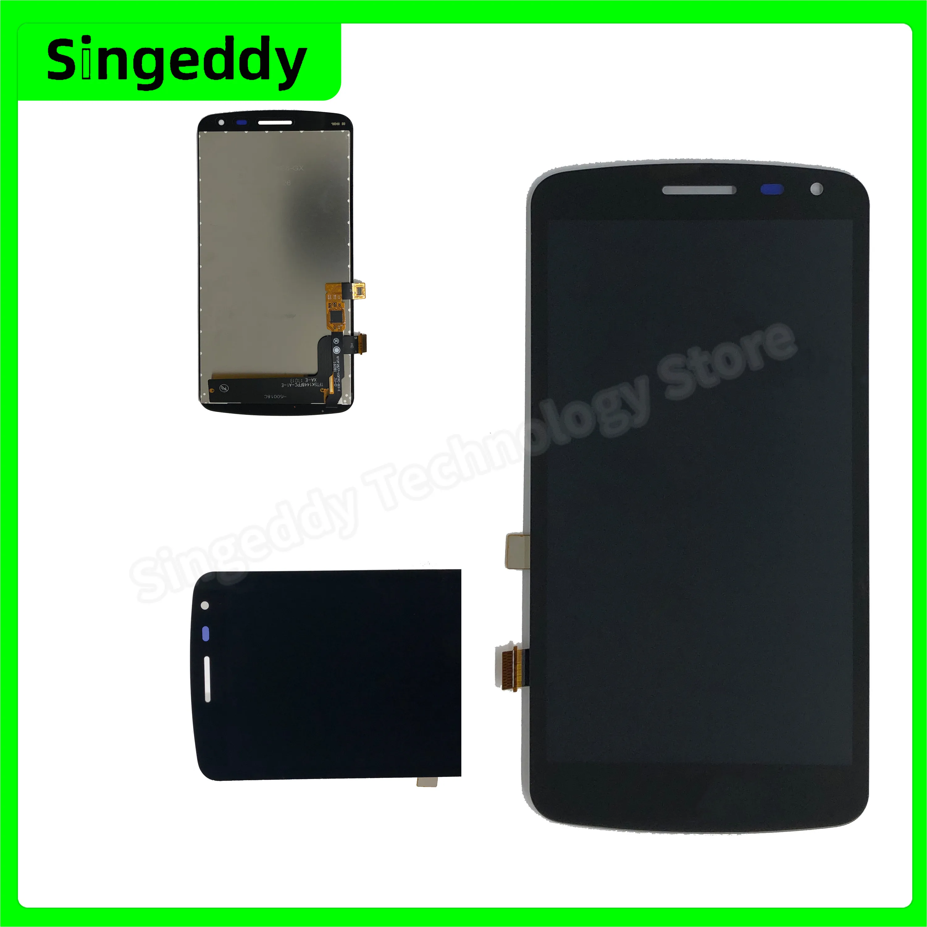 LCD Display For LG K5 X220 Q6 X220MB X220DS K Serie Touch Screen Assembly with Frame Black 5.0'' 854*480 TFT Retina Complete |