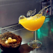 Милая летающая птица копченая молекулярная Tipsy Коктейльная чашка свадебный бокал для шампанского Copo Bar Verre Copas De Vino Thule бокал для вина для бара
