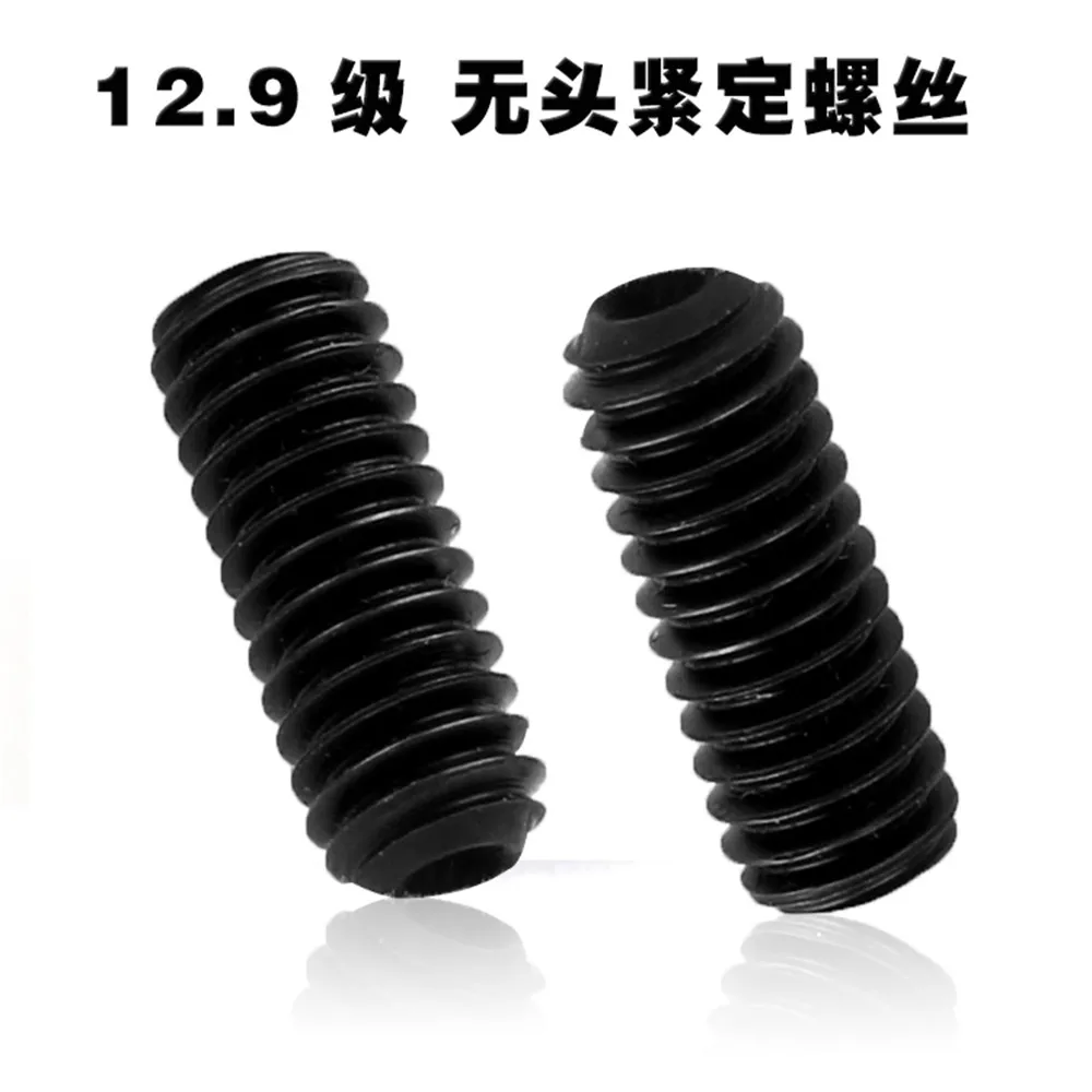 

M10 Hexagon Socket Head Set Screws With Cup Point Alloy Steel Hex Socket Grub Screw Vis Parafuso Tornillos Viti DIN916 ISO4029
