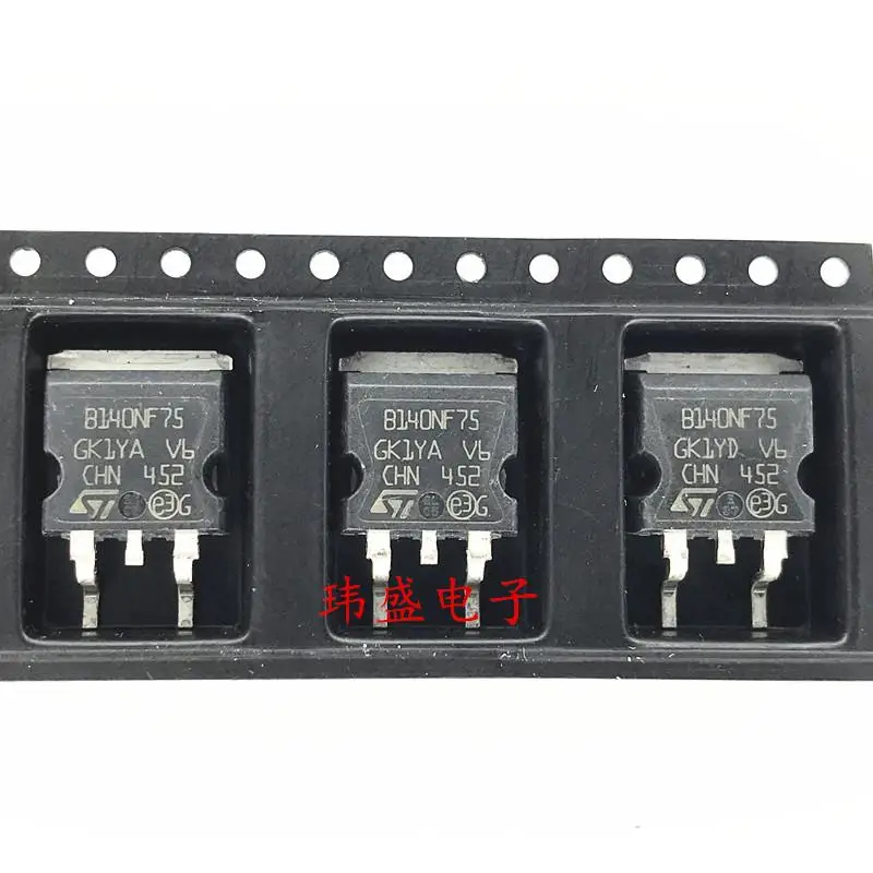 10 шт./партия B140NF75 STB140NF75 такой же P140NF75 TO263 SMD транзистор MOS FET транзистор