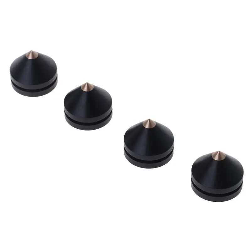 

4sets Active Speaker Spikes Stand Feets Audio Speaker Repair Parts Accessories Turntable DIY For Home Theater