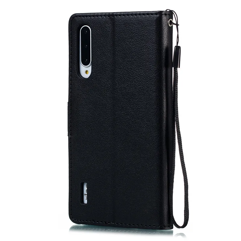 Xiaomi mi A3 кожаный чехол для Coque Xiaomi mi A3 A 3 Lite mi A3 чехол Чехол классический стиль сплошной цвет флип бумажник телефонные чехлы