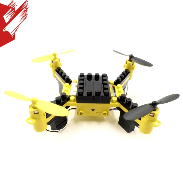$51.55  Flytec Building DIY Assembled Quadcopter Mini Children Remote-controlled Unmanned Vehicle Drone