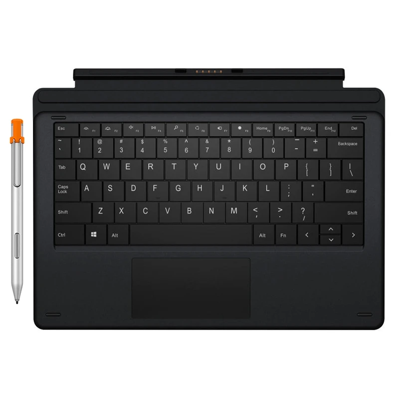 2 в 1 Экипировка док клавиатура/магнитная клавиатура с H6 стилусом для CHUWI Ubook Pro 12 3