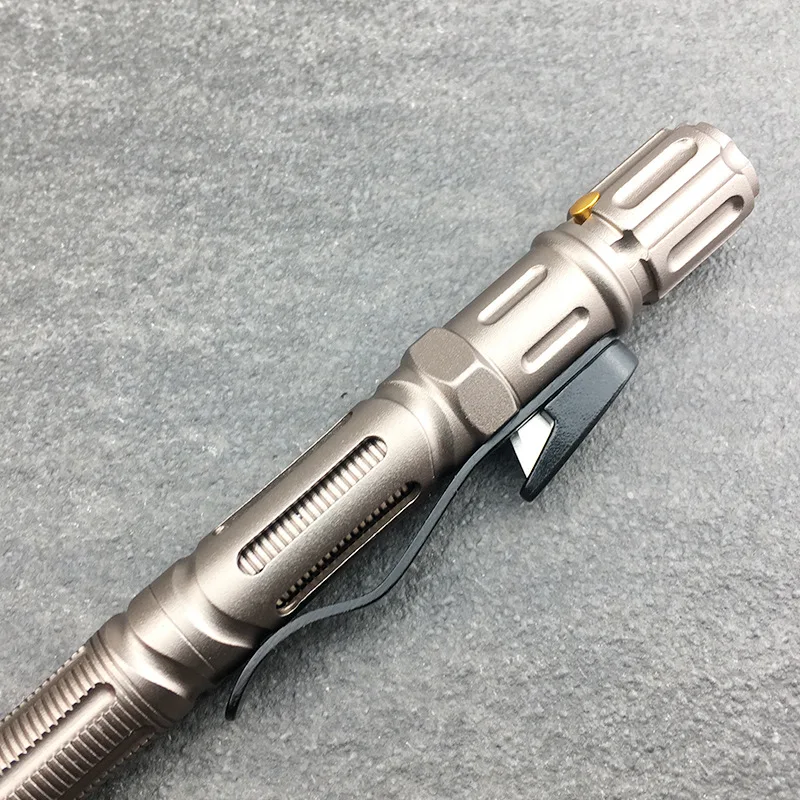 Portable Multi-Function Outdoor Survival Tactical Pen Emergency Glass Breaker Self Defense Flashlight Screwdriver EDC Tool