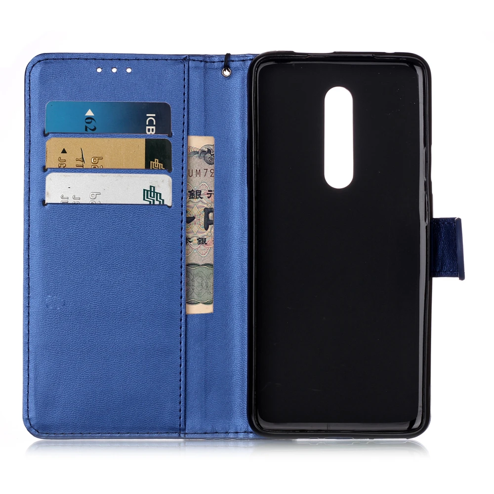Для OnePlus 7 Pro OnePlus 7 PU кожаный флип-стенд чистого цвета против царапин ударопрочный кошелек чехол с отделениями для карт и ремешком на руку