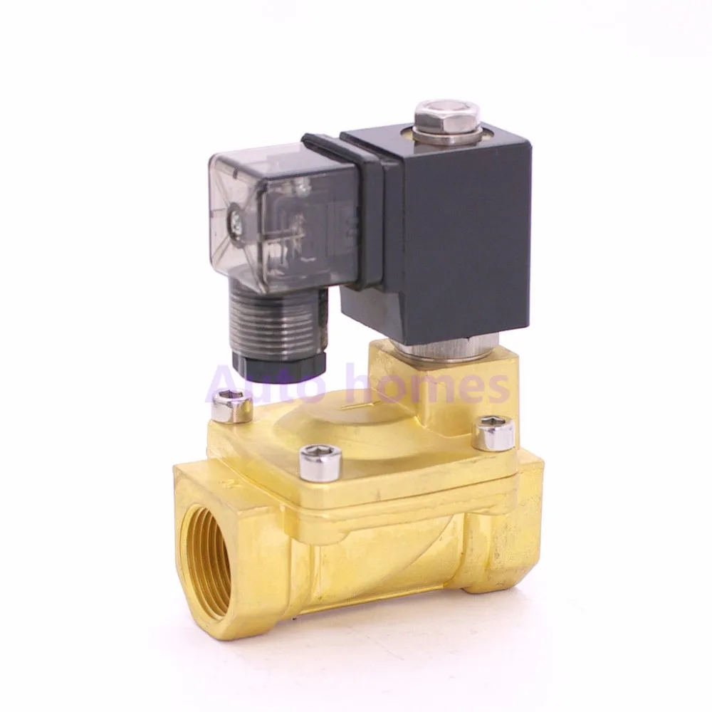 

Normally Closed 2 way Pilot Diaphragm Brass electric water air Solenoid Valve 3/4" BSP 20mm PX-20 NBR 12v 24v dc 110v 220v