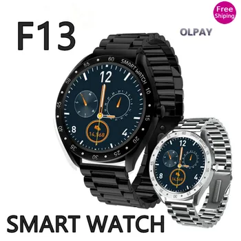 

2020 Smart Watch F13 Men Smart Bracelet Full Touch Screen Sport Smartband Heart Rate Monitor Pedometer Waterproof Business Watch