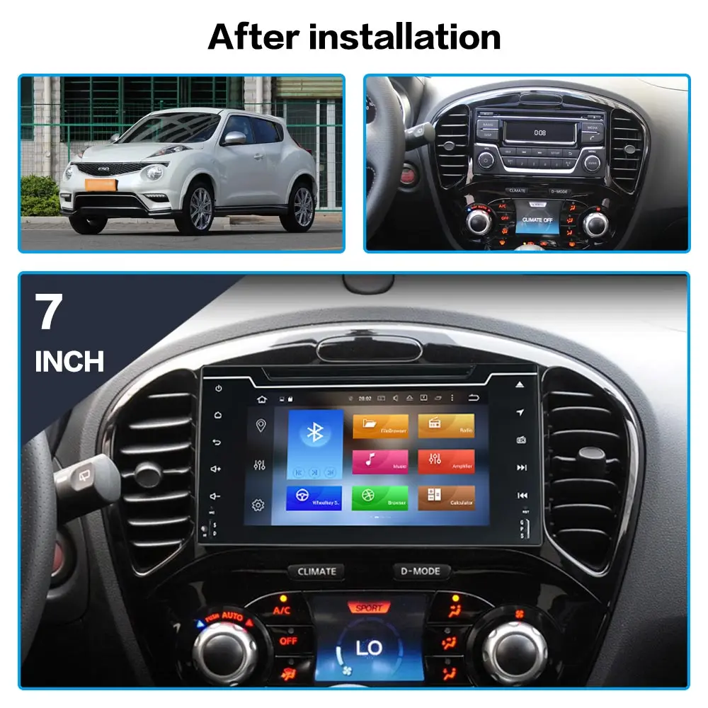 Android 9 0 IPS GPS навигация автомобильный DVD-плеер для Nissan Juke Infiniti ESQ 2011-2017