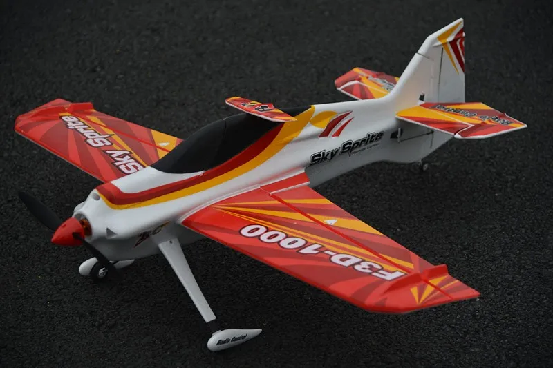 3D Спорт F3A RC самолет 1000 мм размах крыльев EPO Sky Sprite комплект