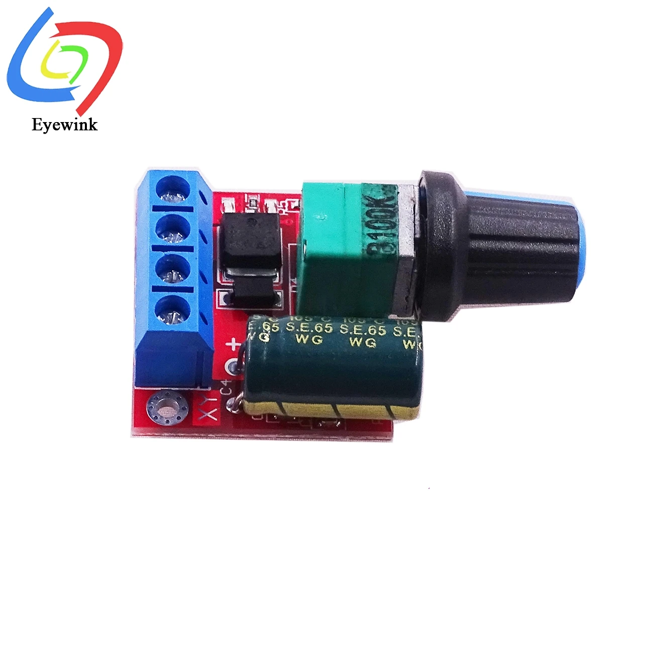 Mini DC 5A Motor PWM Speed Controller 3V35V Speed Control Switch LED