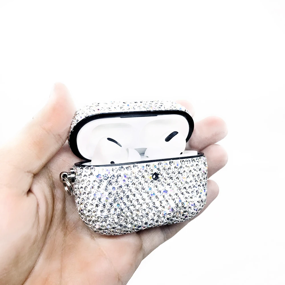 3 casos de luxo diamante capa com