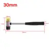 25mm 30mm 35mm 40mm Mini Hammer Double Faced Household Rubber Hammers Domestic Nylon Head Mallet Hand Tool for Jewelry/Craft/DIY 3