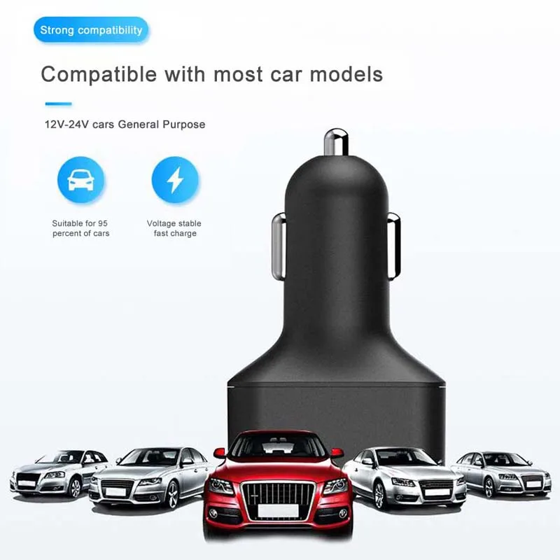 Смартфон Зарядное устройство локатор gps Tracker салона автомобиля Зарядное устройство Слушайте удаленно gps+ WI-FI+ LBS устройство для отслеживания автомобилей