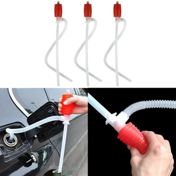 

3Pcs Universal Fuel Transfer Siphon Pump-Large Squeezing Syphon for Lawn Mowers & Manual Pumping Petrol, Water,Alcohol