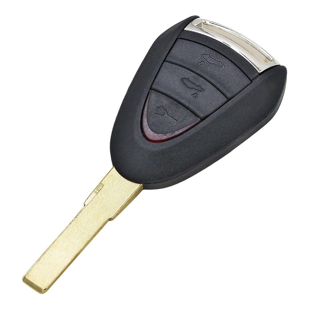Key Shell Replacement 2 Button / 3 Button for Porsche Boxster/Cayman 911/997 Carrera 911 Targa