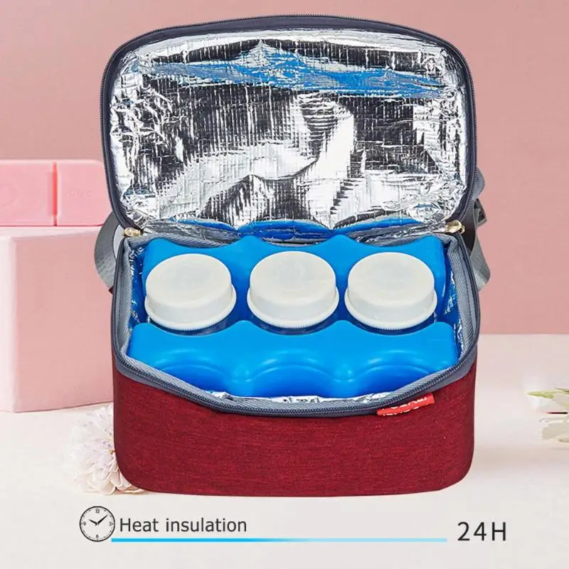 Универсальный рюкзак для мам мешок для хранения тепла большой емкости подгузник мешок Eva теплоизоляция 24 часа длительного хранения