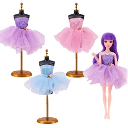 Robe de princesse barbie, jupe demi longueur, vêtements, accessoires pour poupée, convient aux poupées de 11.5 à 12 pouces et 30Cm, jouet pour filles 