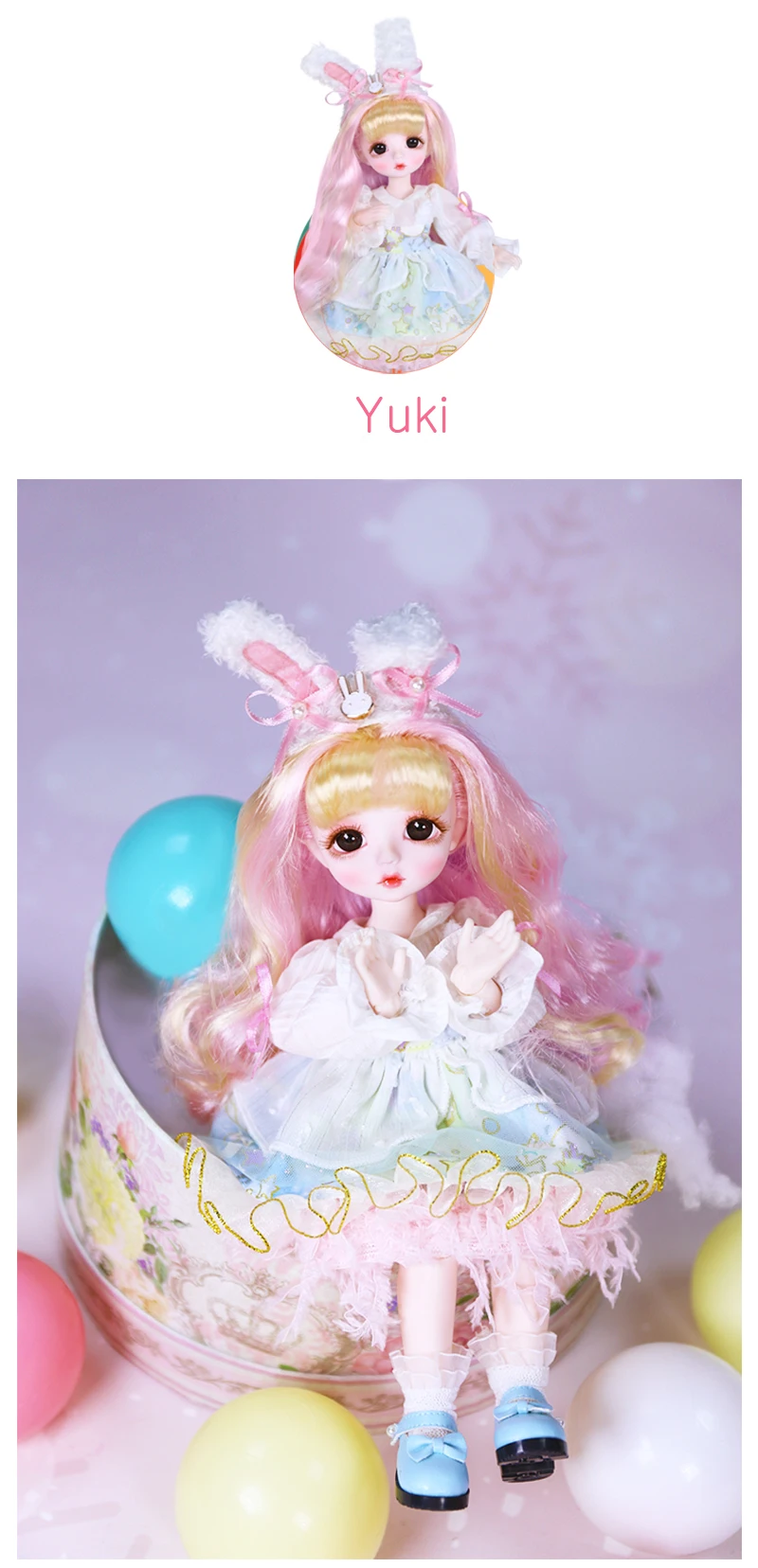 Dream Fairy DBS Doll 1/6 BJD Little Angel MJD Collection Hochwertige Party Circle Sonderangebote – Detail 17