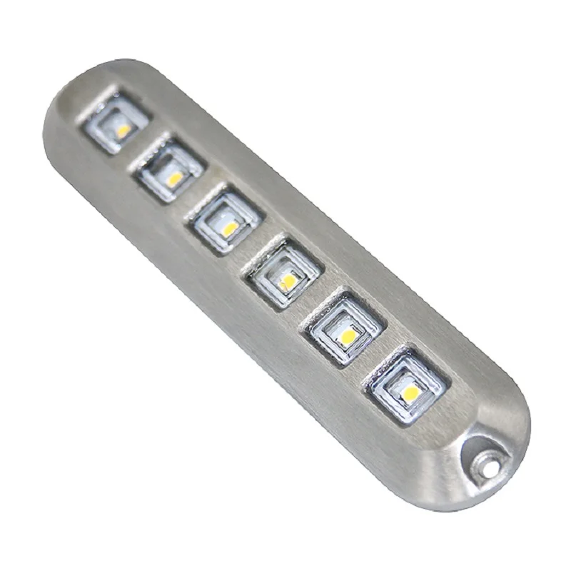 DC12v 6w 316L Stainless Steel CREE Led Underwater Marine Boat Light Led Step Light for Yacht TP-SL120-6W