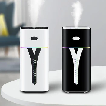 

Portable Mini Humidifier,420Ml Small Cool Mist Humidifier with Night Light,USB Desktop Humidifier for Bedroom Car