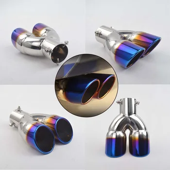 

DIY Exhaust Muffler Tip Professional Accessories Spare End Tail Pipe 1Pc
