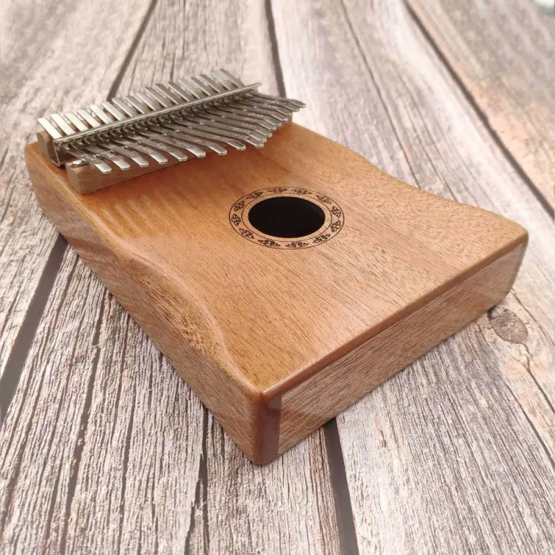 

High-quality 17 Keys Kalimba Thumb Piano Beginner Getting Started Portable Guitar Wooden Musical Instruments