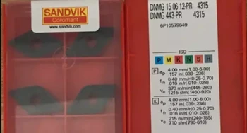 

10PCS CARBIDE INSERT DNMG150612-PR 4315