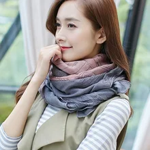 Осень женский пэчворк хлопок и лен шарф женские шарфы широкий браслет одеяло теплый палантин Повседневный мягкий женский длинный платок