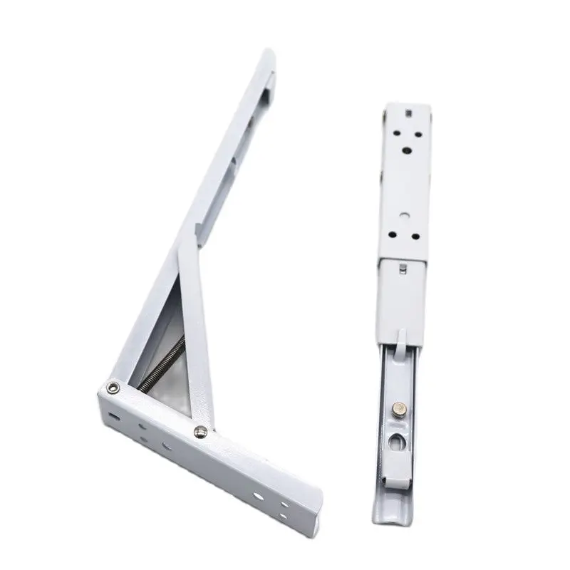 HWHongRV 2 Pieces Folding Shelf-Bracket Bench Table Folding Shelf or Bracket with spring
